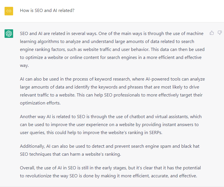 how is SEO and AI related