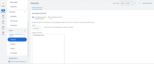 performance-max-negative-keyword-lists